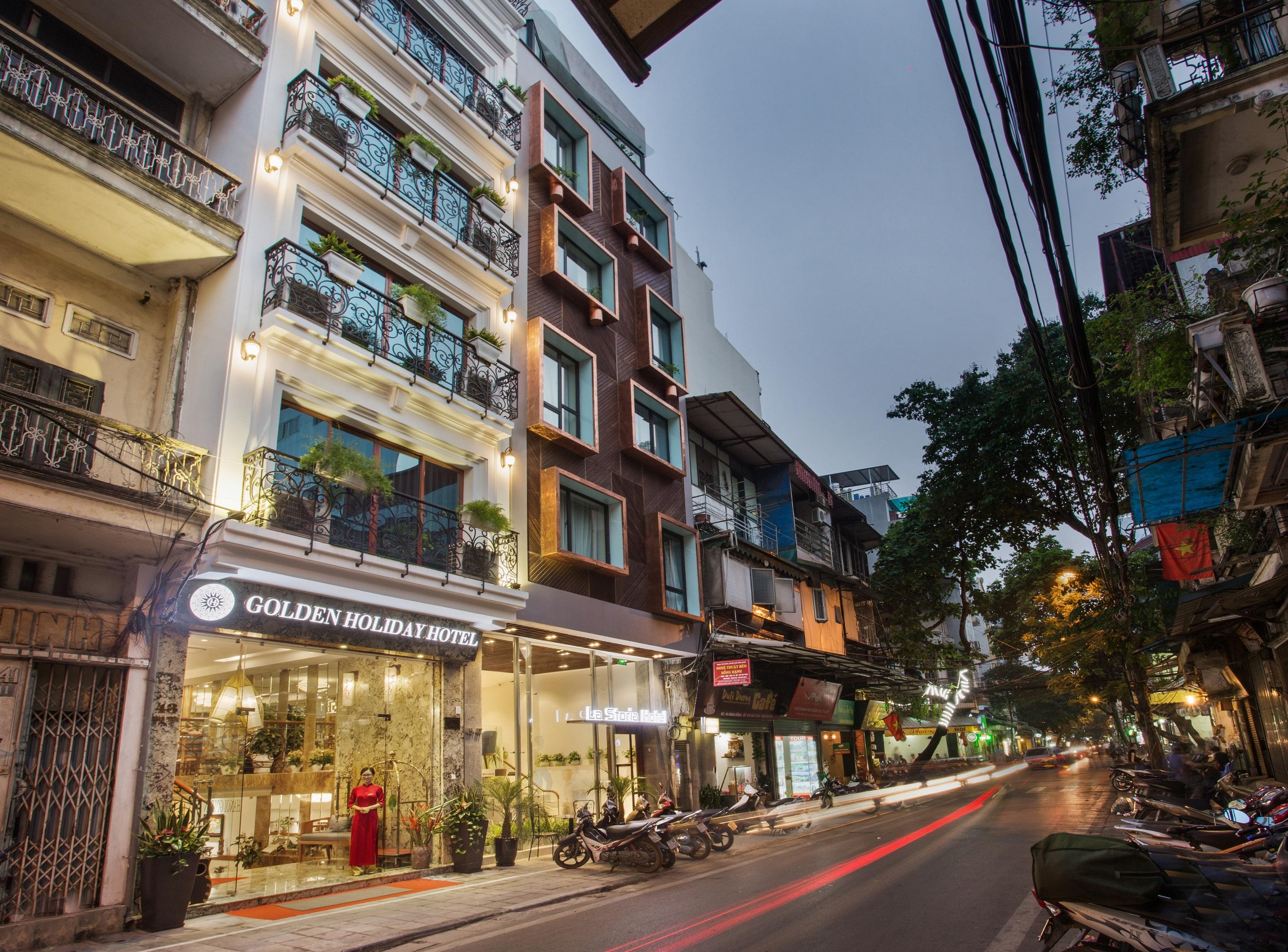 Hanoi Golden Holiday Hotel Dış mekan fotoğraf