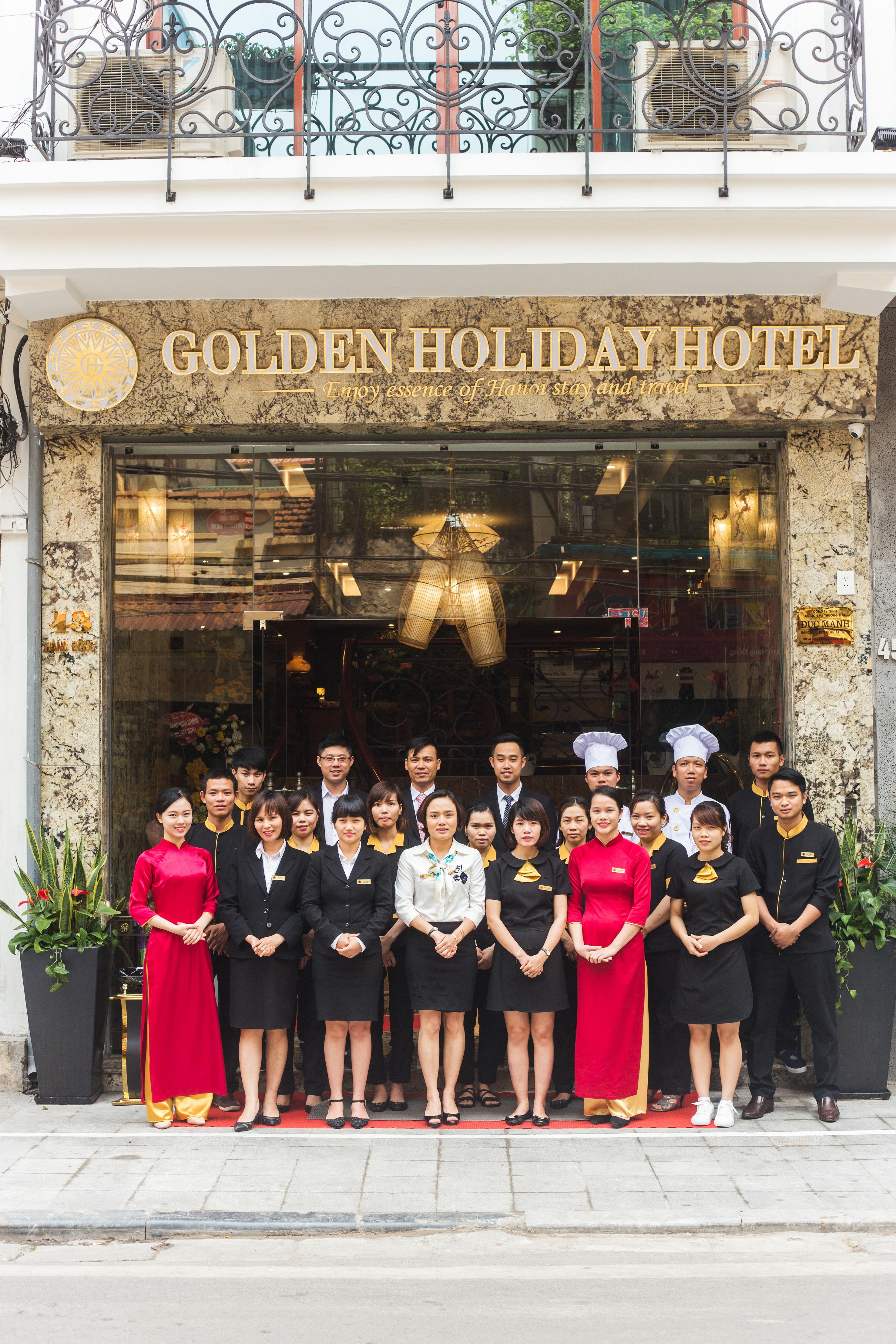 Hanoi Golden Holiday Hotel Dış mekan fotoğraf